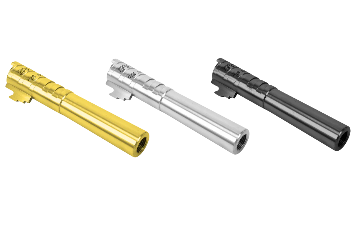 Gunsmith Bros Infinity SVP Steel 4.3 Outer Barrel (Silver / Gold